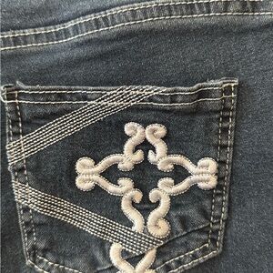 Women’s Blue High Stretch Skunny Jeans Sz XL 12